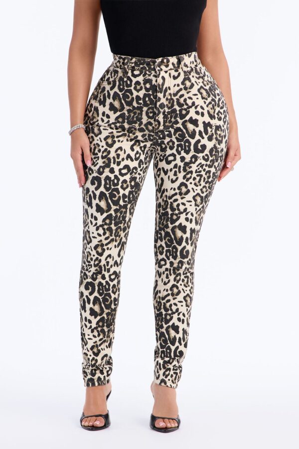 Pants in Brown 5% cotton