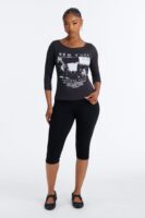 Top in Gray 100% cotton