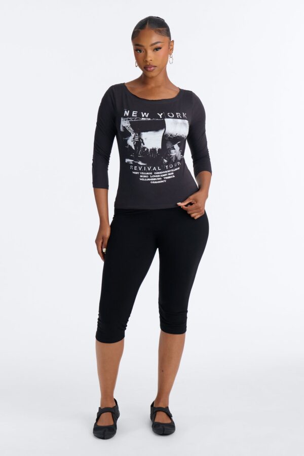 Top in Gray 100% cotton