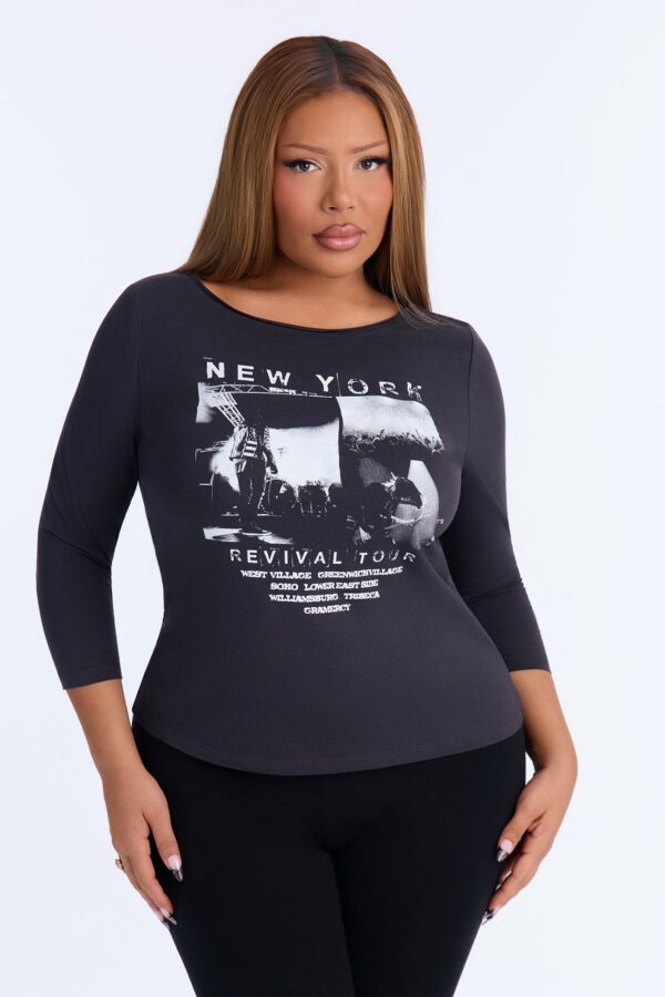 Top in Gray 100% cotton