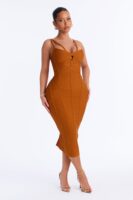Ladies Kit Cognac Dress
