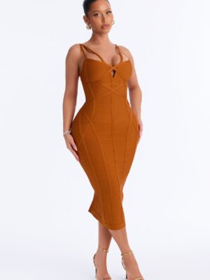 Ladies Kit Cognac Dress