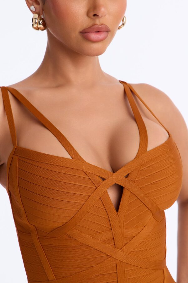 Ladies Kit Cognac Dress