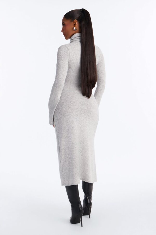 Heather Grey Midi Dress