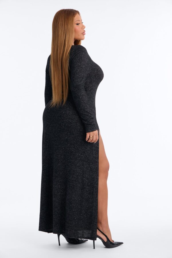 Charcoal Maxi Dress