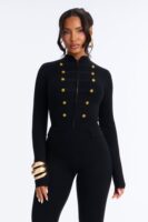 Jumpsuit in Black 50% viscose