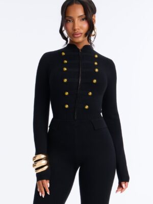 Jumpsuit in Black 50% viscose