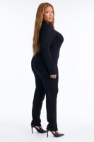 Jumpsuit in Black 50% viscose