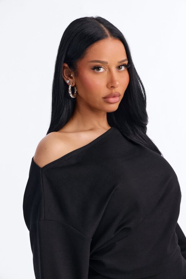 Jumpsuit in Black 50% rayon