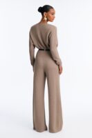 Jumpsuit in Mocha 80% rayon