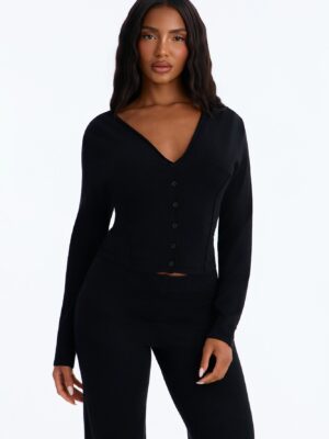 Sweater in Black 50% viscose
