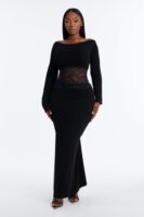 Skirt in Black 75% viscose