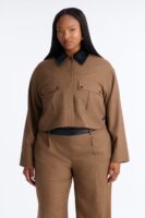 Brown Wide-Leg Pants