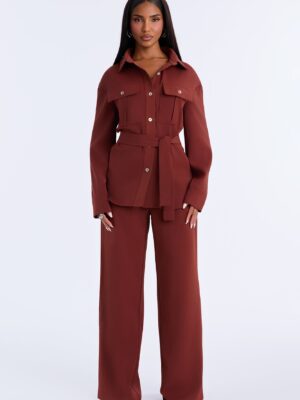 Pants in Rust 100% polyester