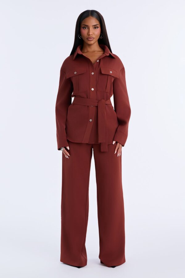 Pants in Rust 100% polyester