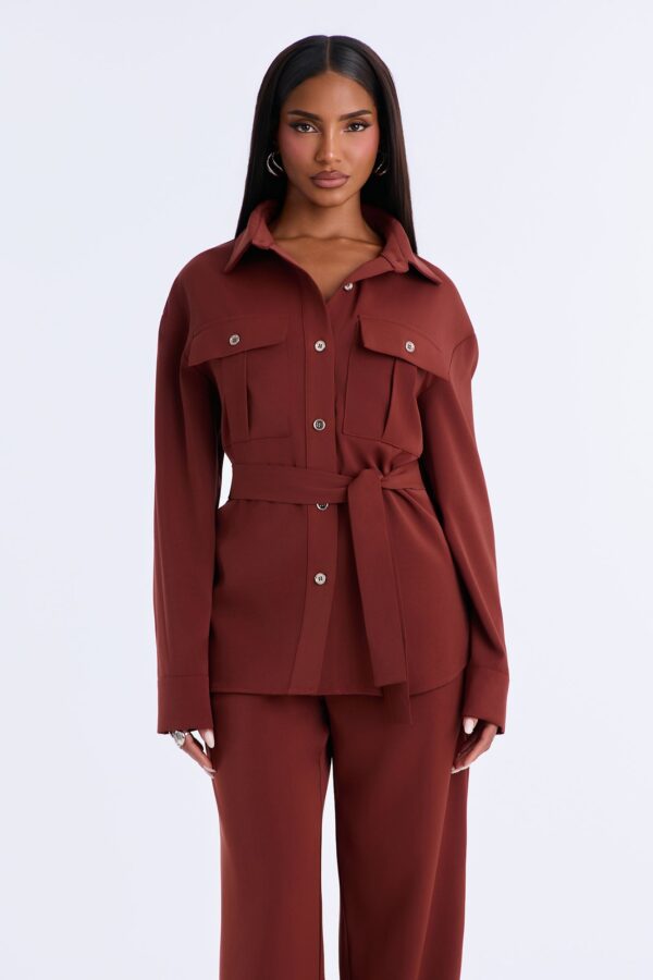 Pants in Rust 100% polyester