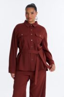Pants in Rust 100% polyester