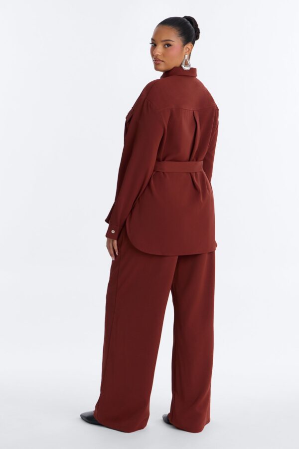 Pants in Rust 100% polyester