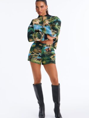 Ladies Kit Green Shorts