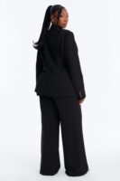 Black Pants with v-neck