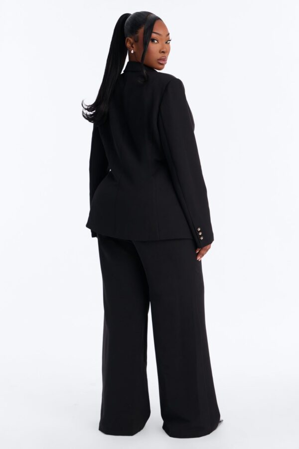 Black Pants with v-neck