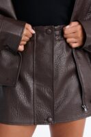 Skirt with a mock neck