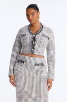 Blazer with a v-neck