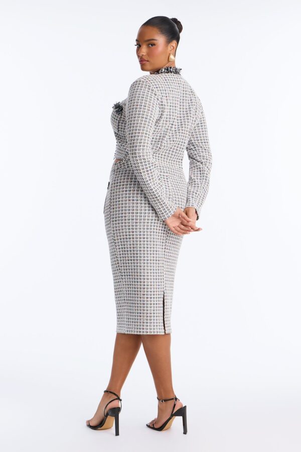 Blazer with a v-neck