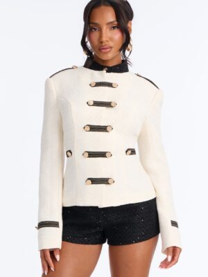 Ladies Kit Cream Blazer