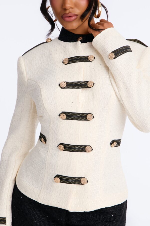 Ladies Kit Cream Blazer