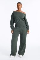 Jumpsuit with one shoulder