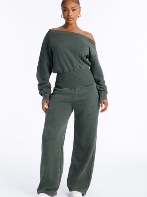 Jumpsuit with one shoulder