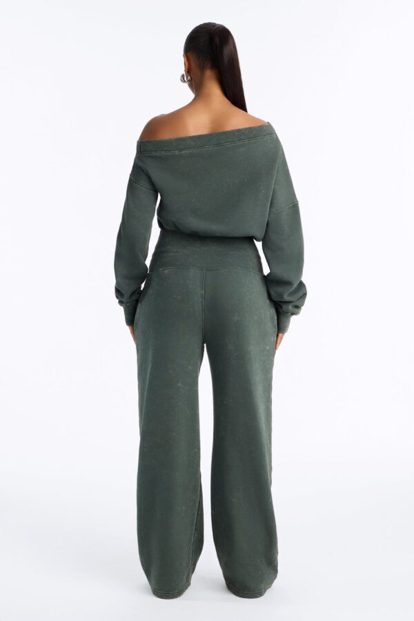 Jumpsuit with one shoulder