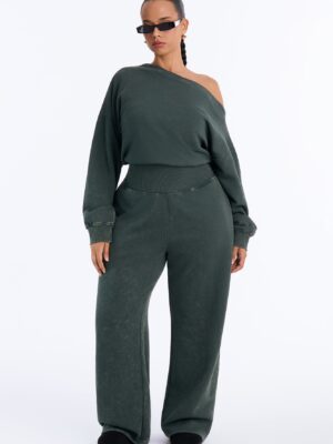 Jumpsuit with one shoulder