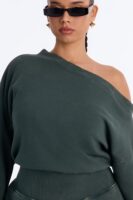 Jumpsuit with one shoulder