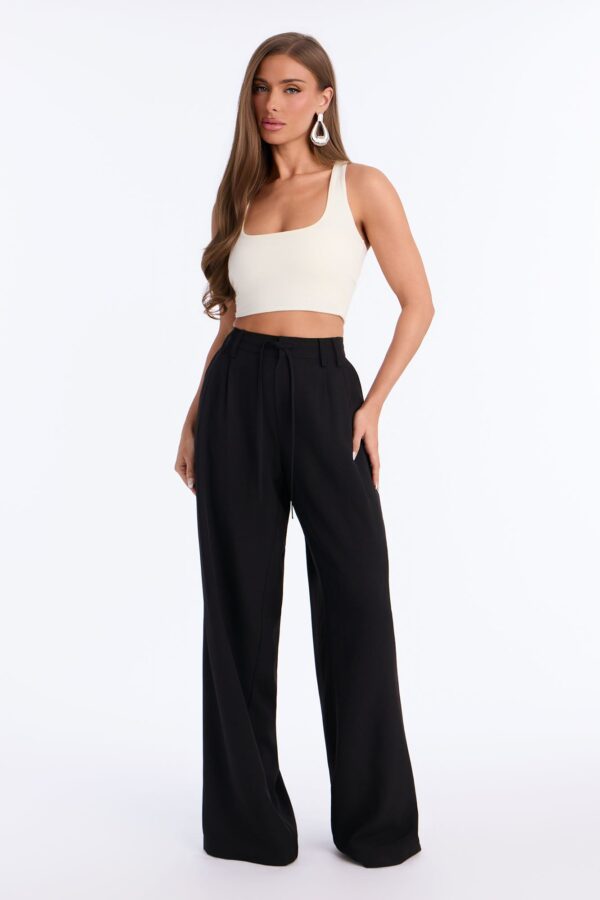 Pants in Black 97% polyester