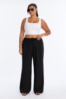 Pants in Black 97% polyester