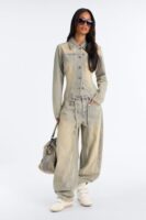 Pants in Denim 100% cotton