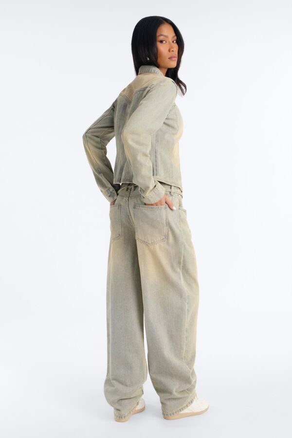Pants in Denim 100% cotton