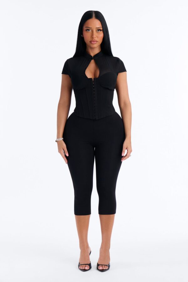 Black Top with mock neck
