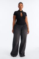 Black Top with mock neck