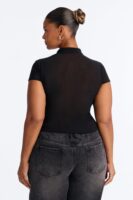 Black Top with mock neck