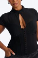 Black Top with mock neck