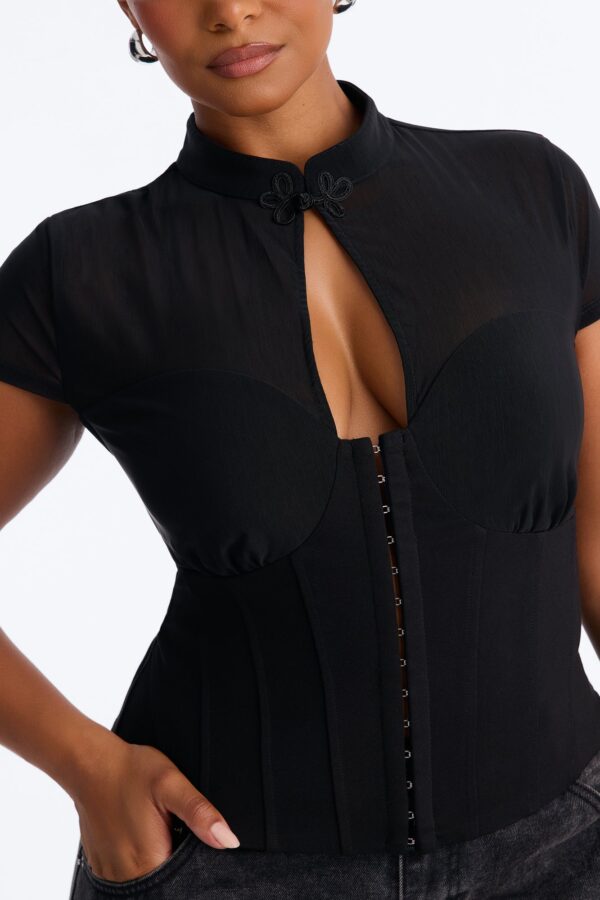 Black Top with mock neck