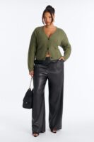 Ladies Kit Olive Cardigan