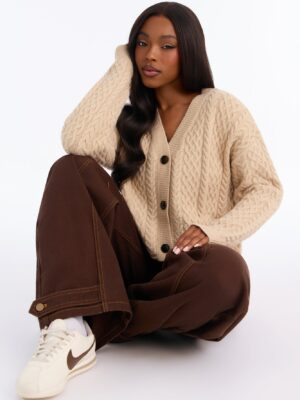 Ladies Kit Stone Cardigan