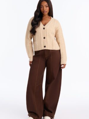Ladies Kit Stone Cardigan