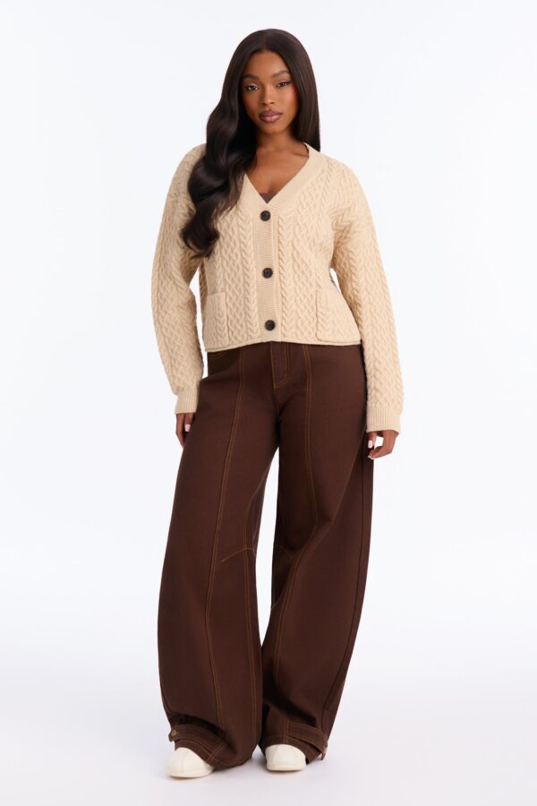 Ladies Kit Stone Cardigan