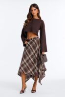 Cardigan in Chocolate 48% viscose