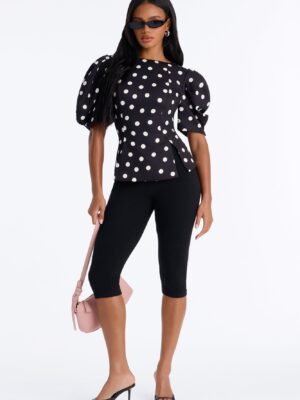 Blouse in Black 100% polyester